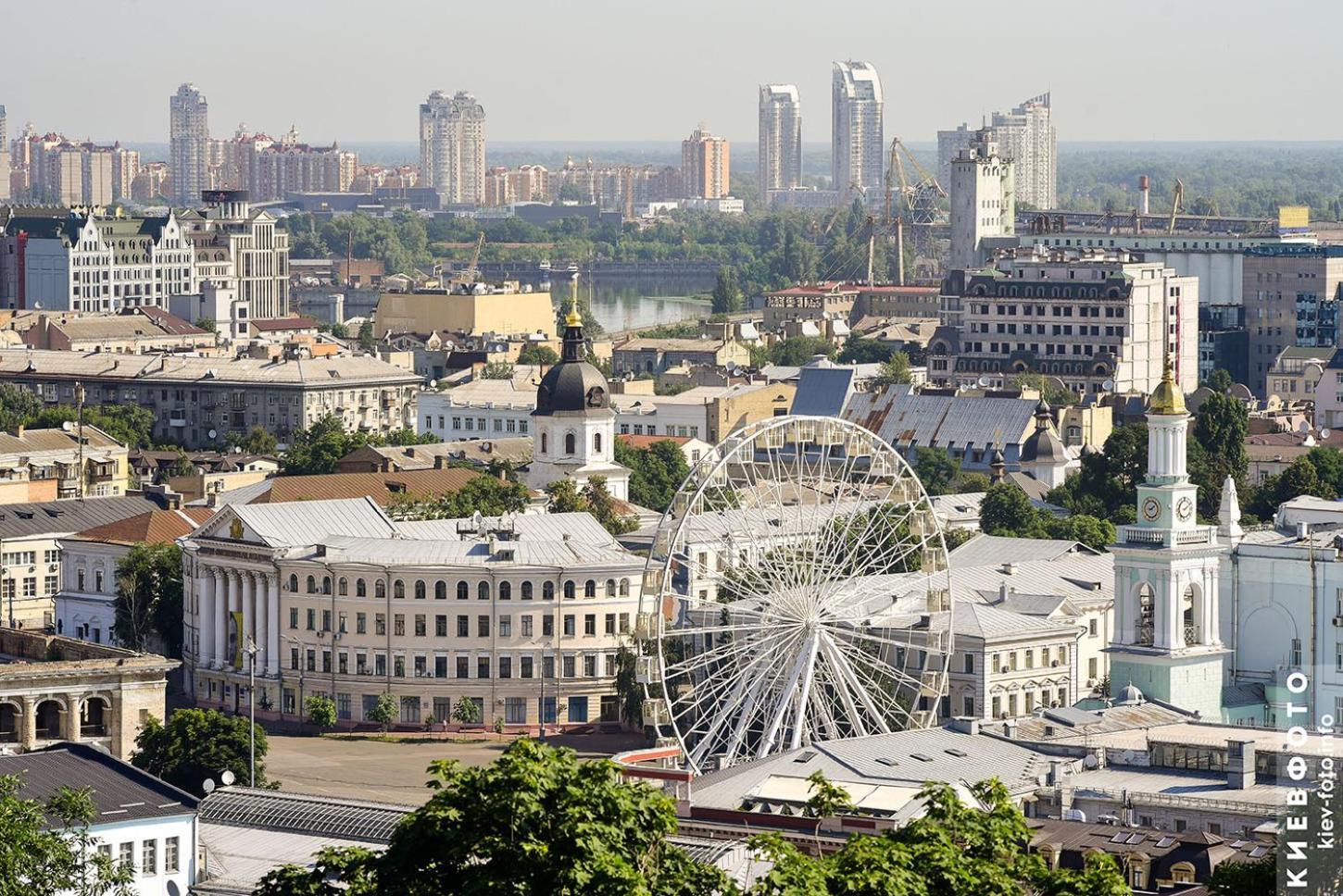 Real Home Apartmens - Podil Promenade Kiev Rum bild